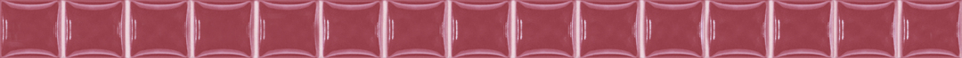 Kerámia csempe Ceramica Classic Strip Gyöngy szegély bordó 1,3x20