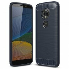 Naxtop Carbon Fiber Phone Case til Motorola Moto G6 Play