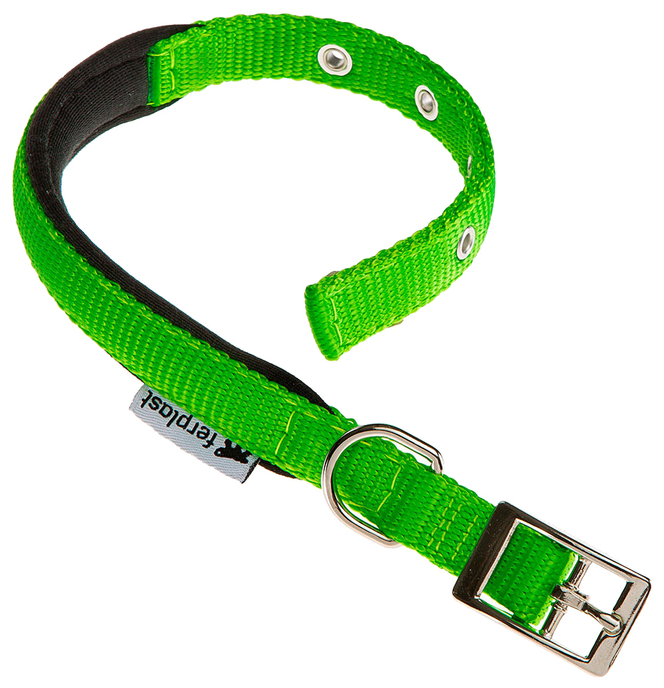 Halsband för hundar Ferplast Daytona Green 27-35 cm x 1,5 cm