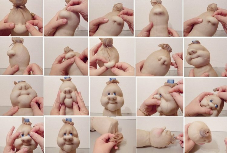 lėlių kūrimas savo rankomis
