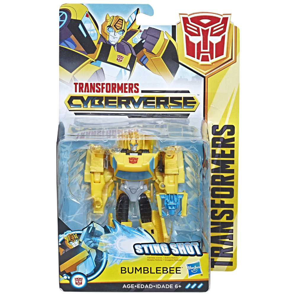 Hasbro Transformer Toy Cyber ​​Universo 14 cm Bumblebee Wave 1