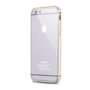 Custodia per paraurti in metallo con fibbia ippocampale della serie Hoco Blade per Apple iPhone 6 / 6S in metallo (argento)
