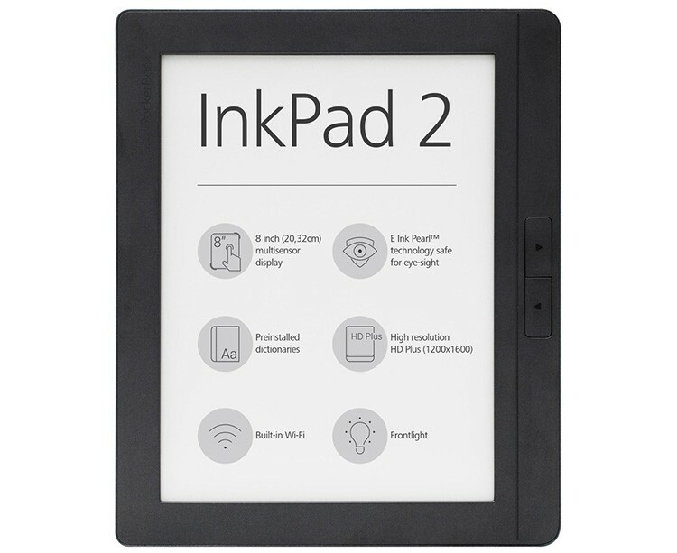 PocketBook 840-2 InkPad 2: foto, pārskats