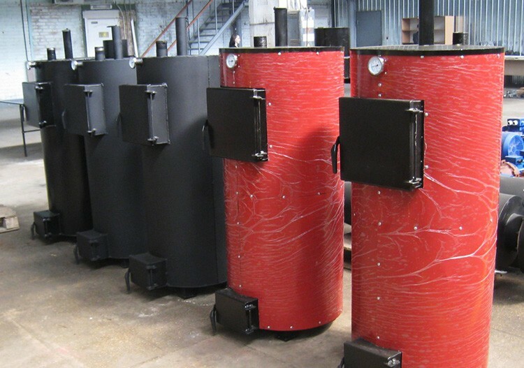 Types of solid fuel boilers for long burning 