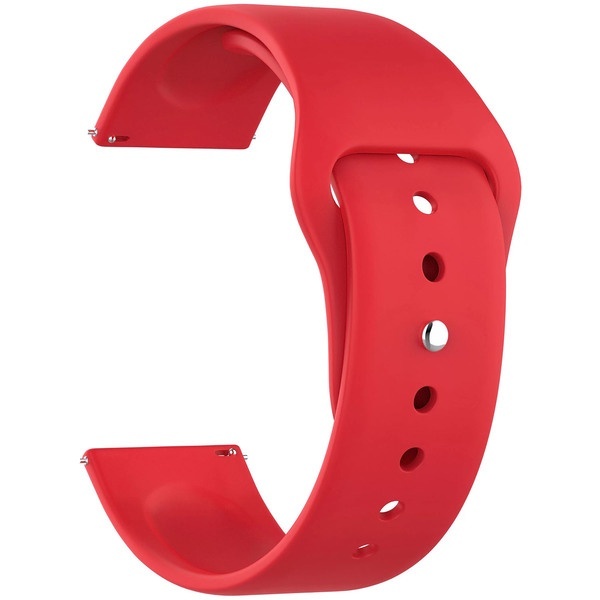 Cinturino per orologio intelligente Lyambda Altair da 20 mm, rosso (DSJ-01-04T-20-WR)