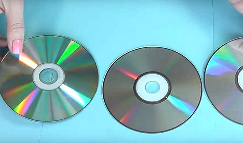 Moderiktiga inredningsidéer från CD -skivor