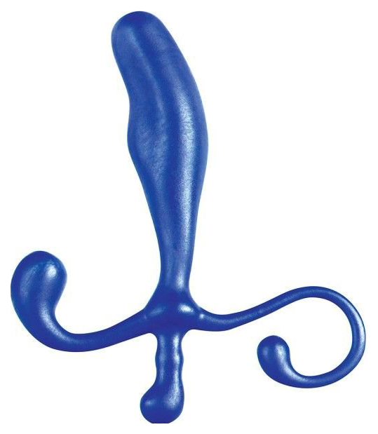 Masažer prostate BlueLine 5 muški P-spot plav