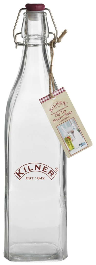 Trinkflasche KILNER, Clip Top, 1 L