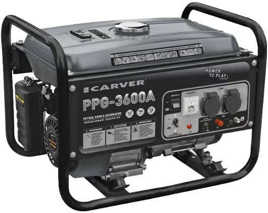 Benzinski generator Carver PPG-3600A: fotografija