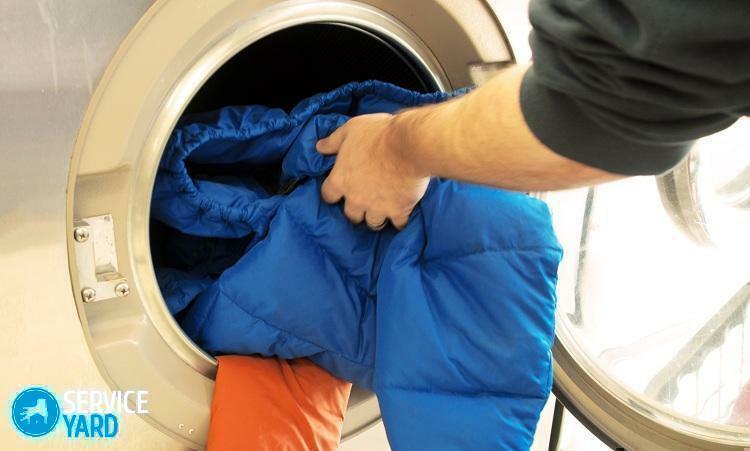 Kakšen prašek za pranje jakne?