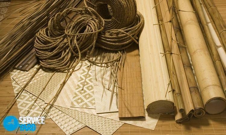 Cómo pegar el papel tapiz de bambú?