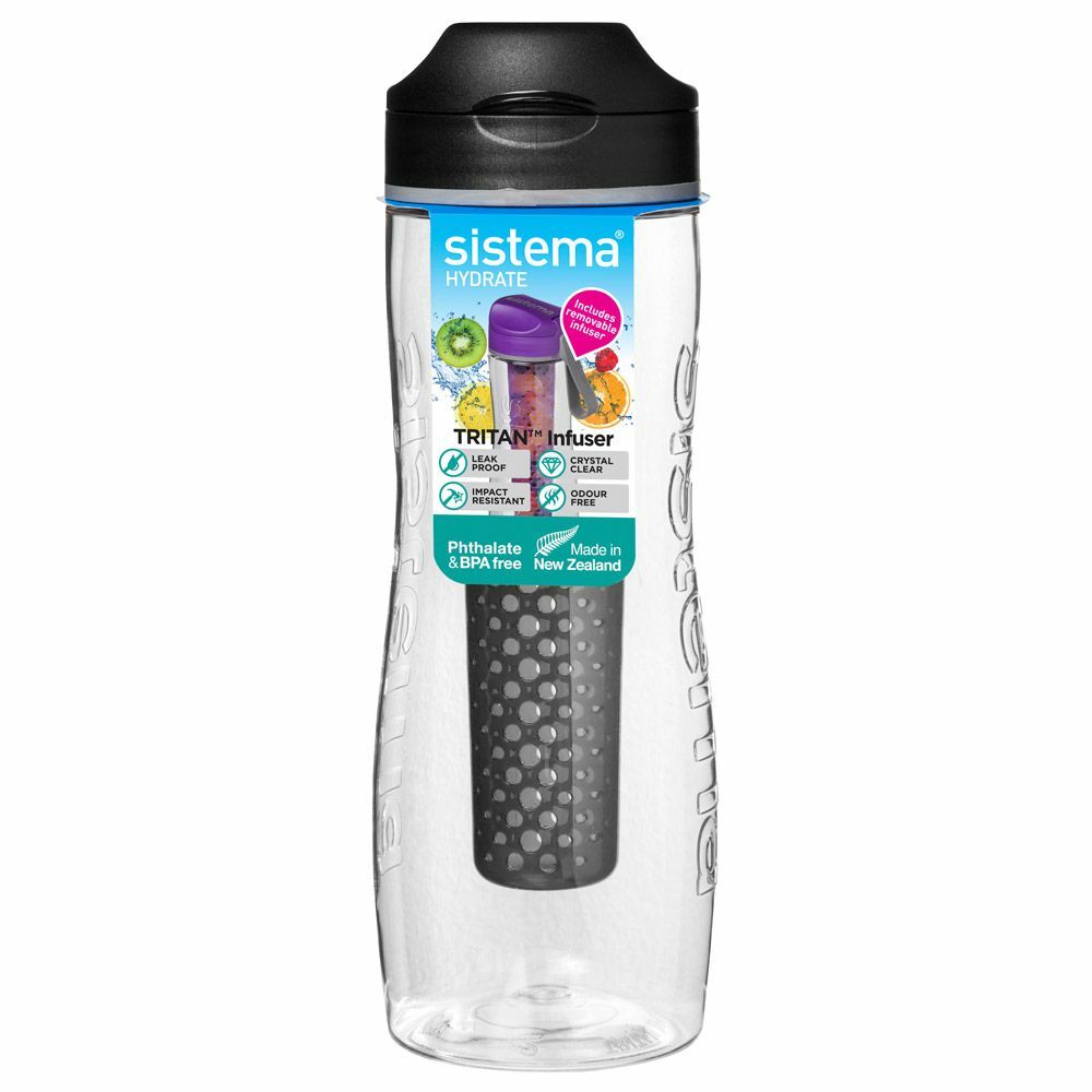 Su şişesi SISTEMA Tritan 800ml plastik, 660