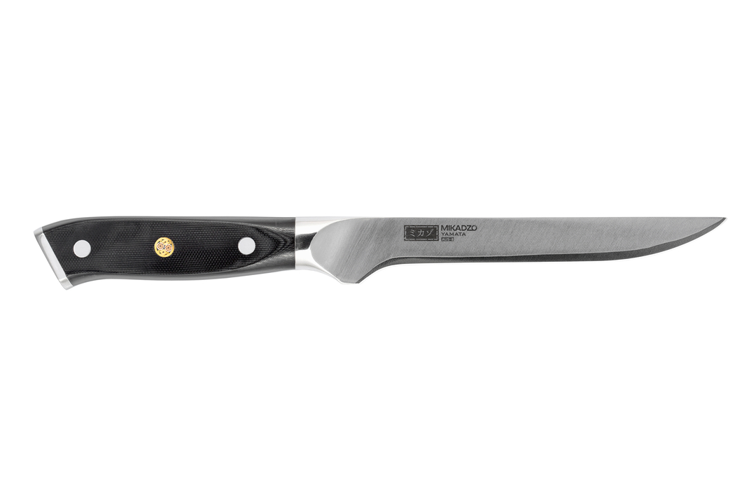Steel boning kitchen knife Mikadzo Yamata YK-01-59-FI-152