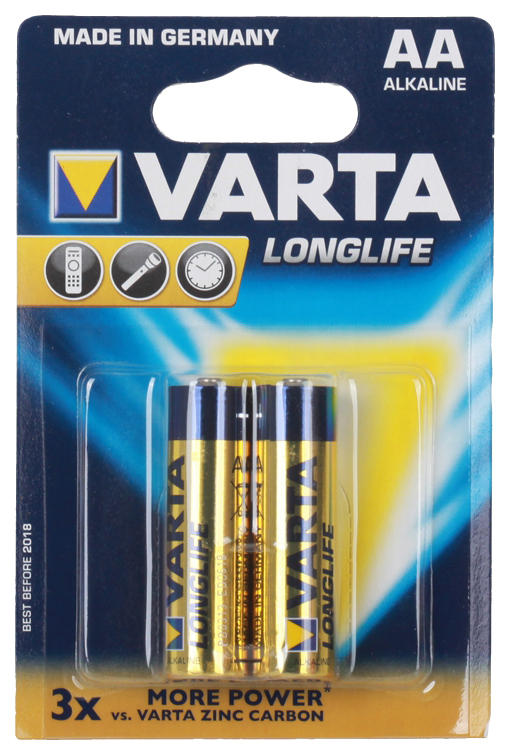 Akumulators VARTA LONGLIFE 4106101412 2 gab