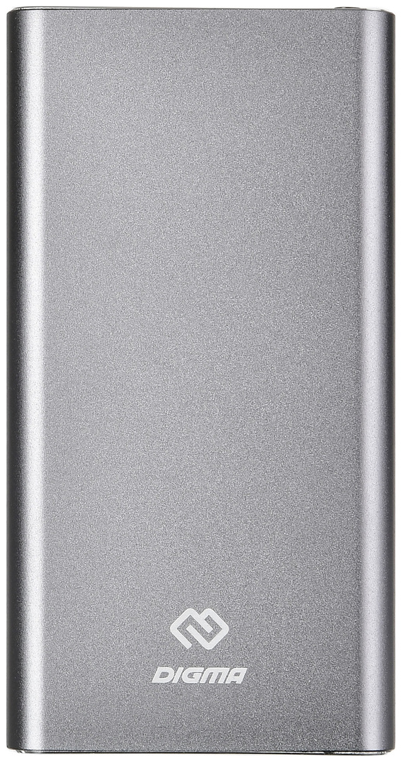 External battery DIGMA DG-ME-10000 10000 mAh Gray