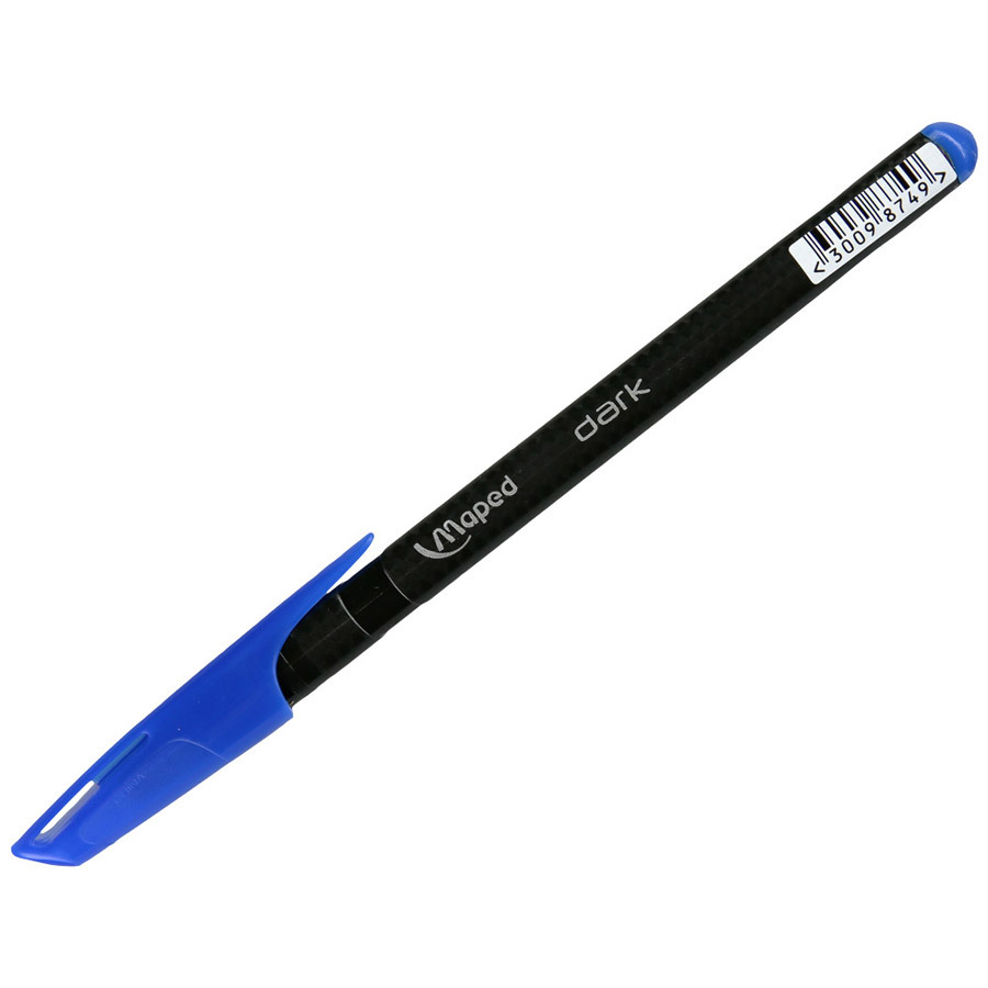 Hemijska olovka MAPED GREEN TAMNO plava 0,6 mm