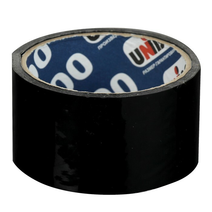 Balicí lepicí páska 48 mm x 24 m, 45 mikronů UNIBOB 600 (černá)