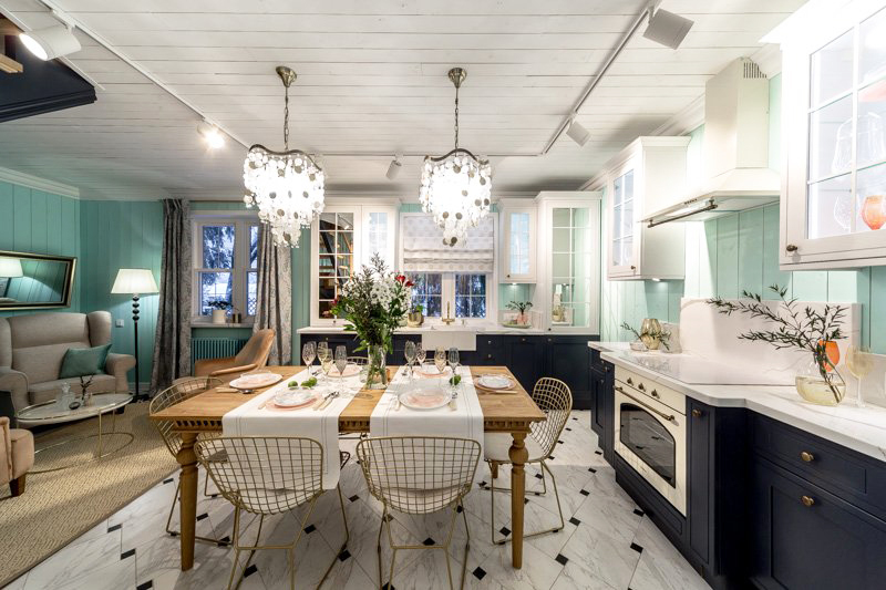 Color Matters: The Perfect Kitchen-Dining Room Renovation at the Home of World Athletics Champion Yolanda Chen