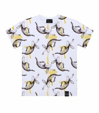 T-skjorte 3D Bananer og blots