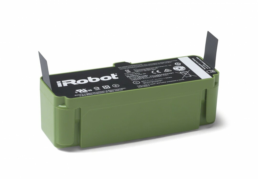 Genopladeligt batteri til robotstøvsugeren iRobot Roomba Li-ion 3300mAh 4462425 (grøn)
