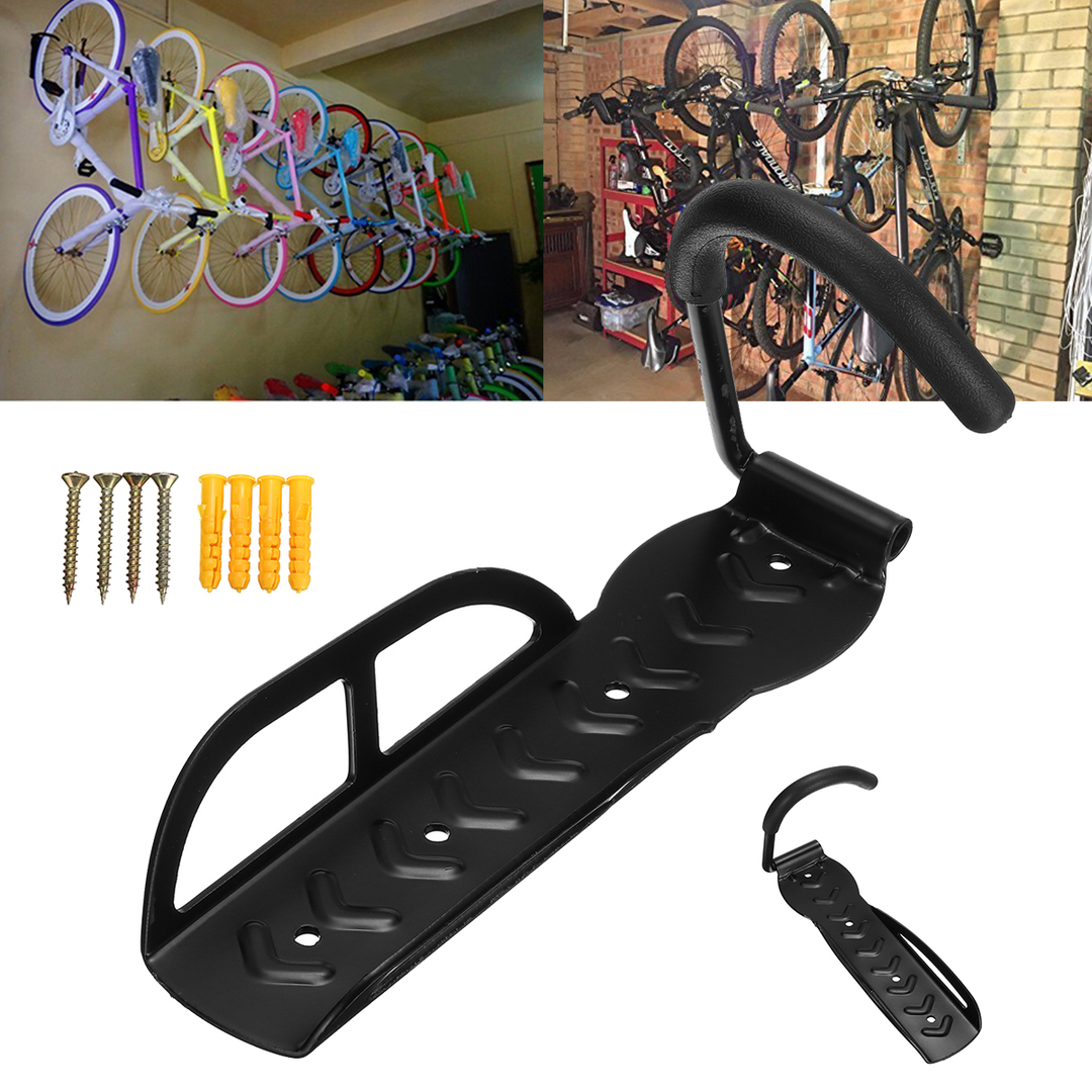 Rack # and # nbsp; for # and # nbsp; bike, # and # nbsp; hanging # and # nbsp; on the rack Hook Garage for storage Bicycle rack Hanger Space saving Max. H