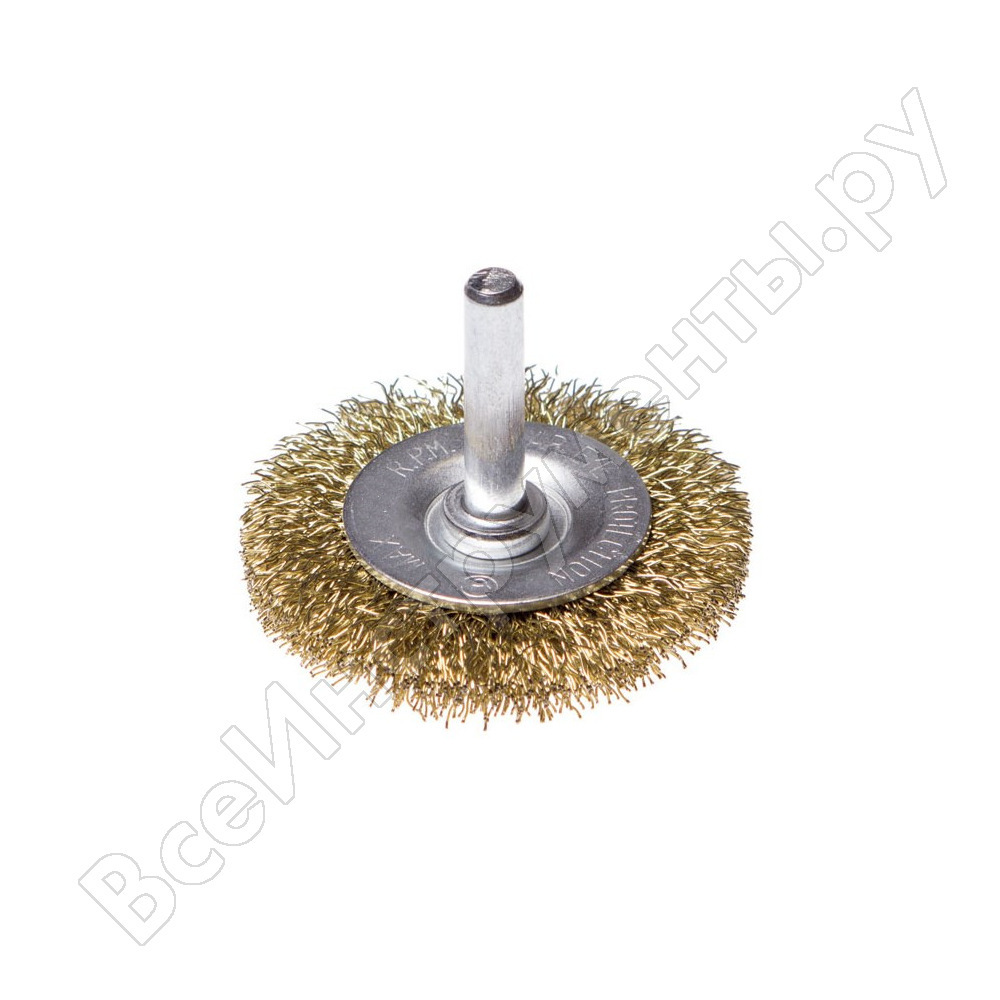 Brush with pin for drill 100 mm hobbi 45-3-001