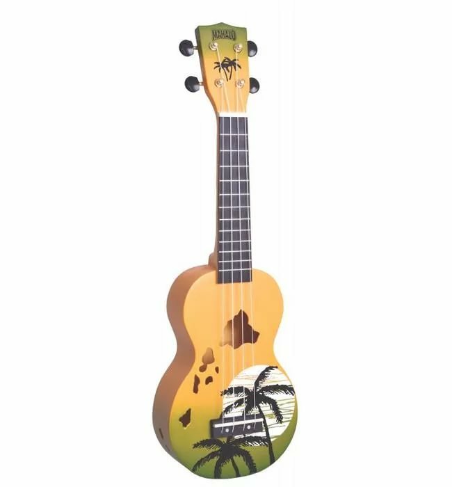 Sopran ukulele med etui Mahalo MD1HAGNB