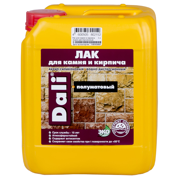 Dali varnish for stone and brick: prices from 340 ₽ buy inexpensively in the online store