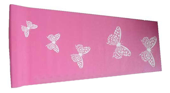 Esterilla de yoga EuroSport BB8300 rosa 4 mm