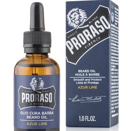 Azur lime beard oil 30 ml proraso for grooming: prices from $ 1 043 buy inexpensively in the online store