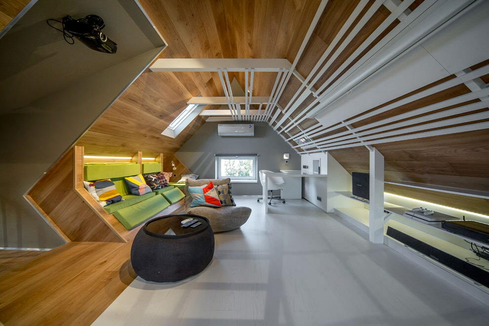 Progettazione di un moderno asilo nido in soffitta