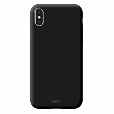 Carcasa (estuche con clip) DEPPA Air Case, para Apple iPhone XS Max, negro [83363]
