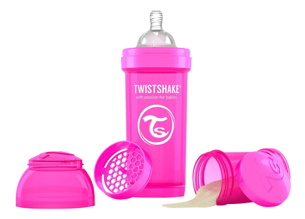  Twistshake Babyflasche Anti-Kolik 260 ml rosa