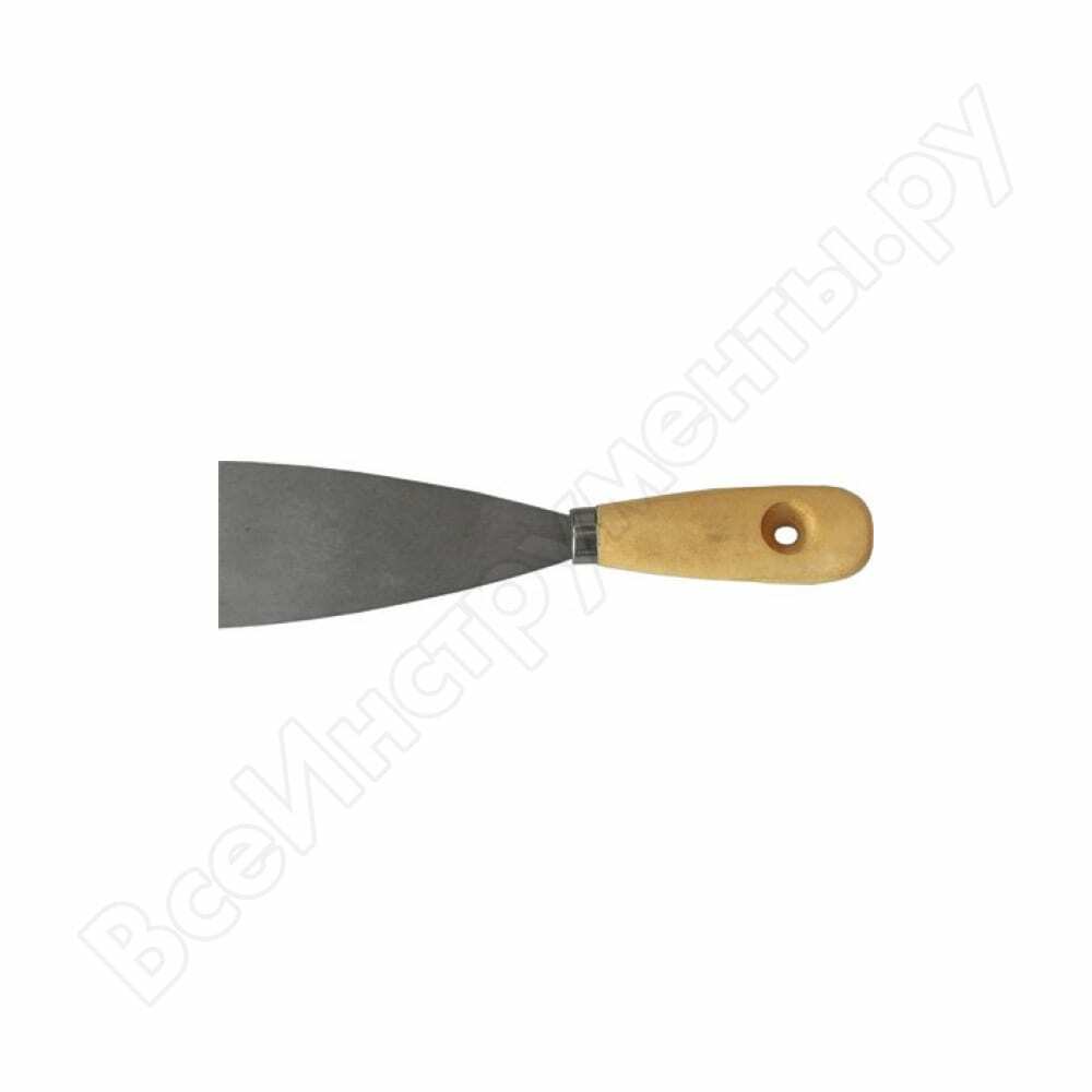 Špachtle s dřevěnou rukojetí 100 mm fit DIY 06100
