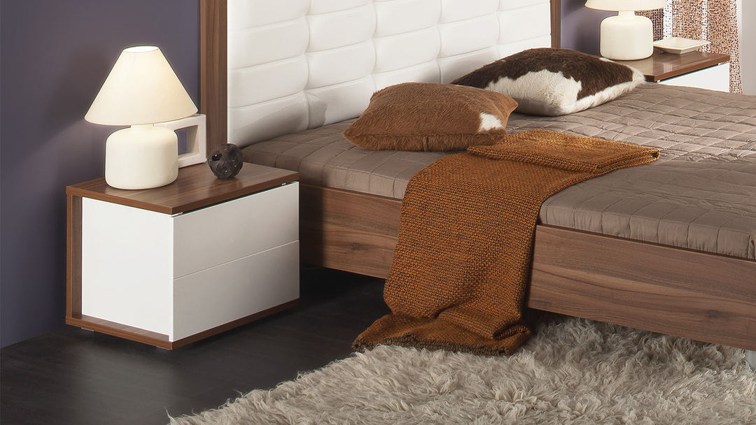 sängbord för sovrumsdesign