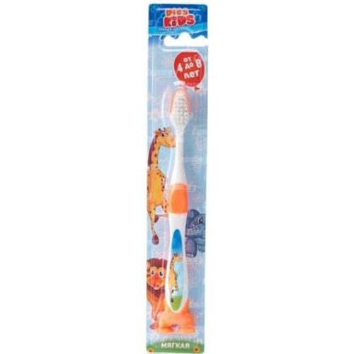 Escova de dentes para crianças de 4 a 8 anos Extra macia