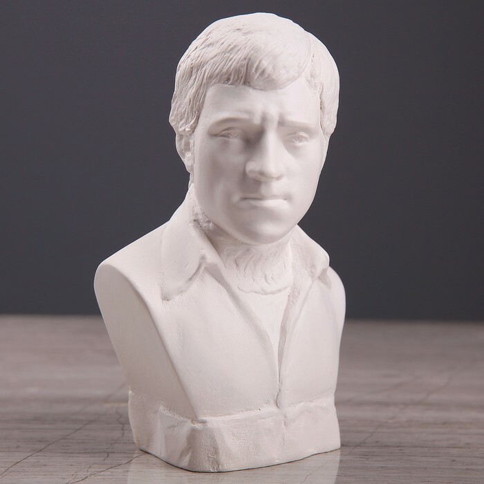 Busto Vysotsky / bianco, 15,5 cm