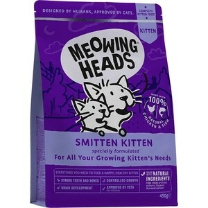 מזון יבש BADING HEADS Kitten's Delight לחתולים # ו # חתולים צעירים עם עוף עם עוף לחתולים וחתולים צעירים 1,5 ק" ג (2449/20582)