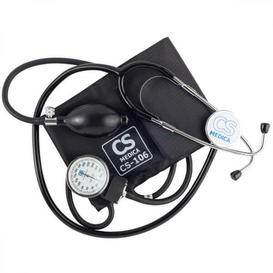Mechanische tonometer CS Medica CS-106 met een phonendoscope