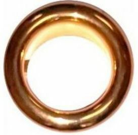 Overflow ring for sink / bidet gold Cezares CZR-RNG-G