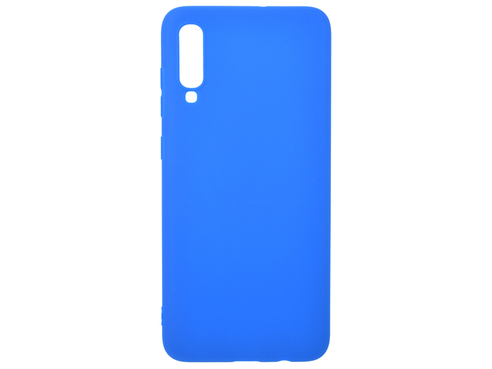 Barvno ohišje Deppa Gel za Samsung Galaxy A70 (2019), modro