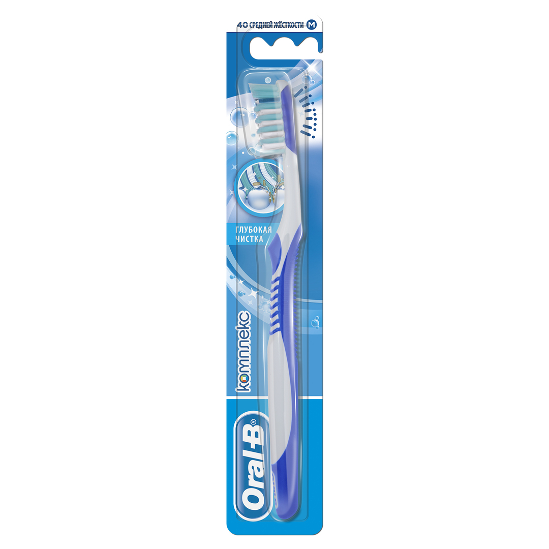 Diş fırçası Oral-B Complex Derin temizlik 40 orta boy 1 adet