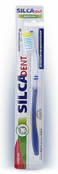 Zubná kefka Silcadent, stredná