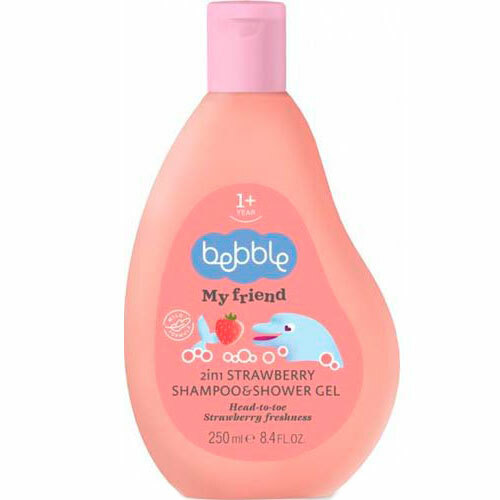 Bebble My Friend Jahodový šampon a sprchový gel