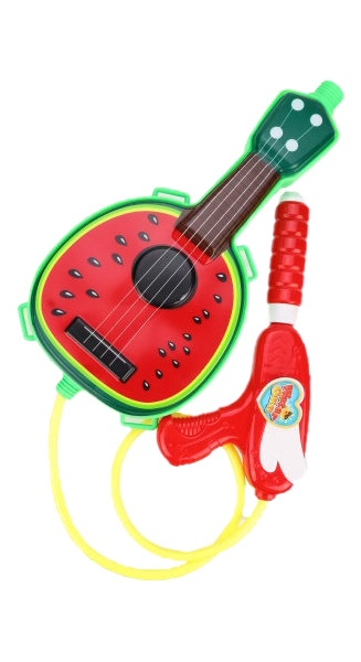 Set Blaster מי הצעצוע שלנו עם גיטרת תרמיל 2016-11A
