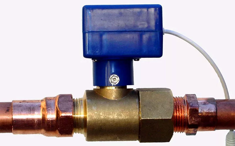 Remember that the solenoid shut-off valve cannot be installed on your own, only professionals can do this.