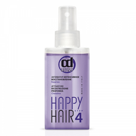 Constant Delight Happy Hair Activator Intensiva Passo 4 Recuperação Intensiva Passo 4, 100 ml