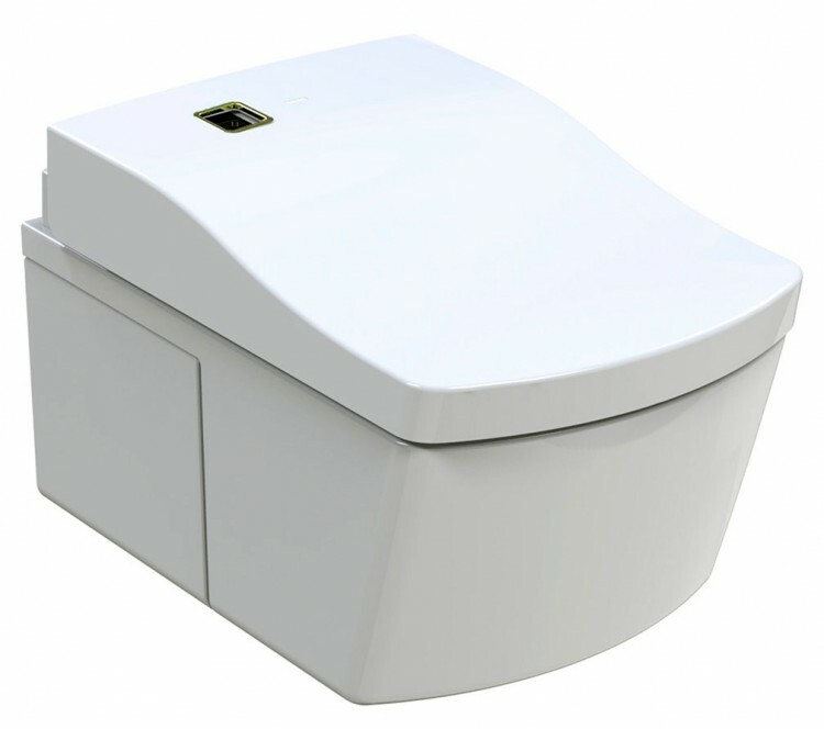 Vegghengt toalett Toto Neorest EW CW994P NW1, setetrekk Toto Neorest TCF994WG-NW1 med mikrolift, bidetfunksjon, luktfjerningssystem