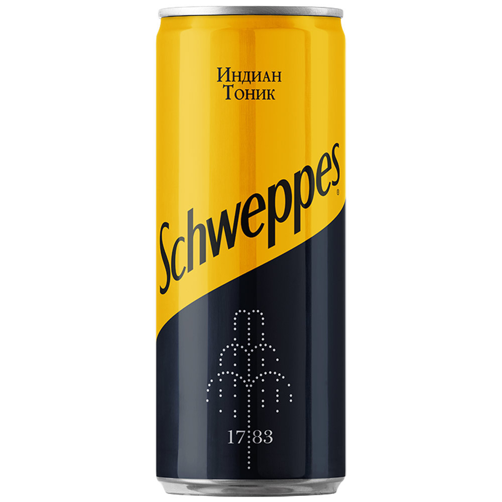 Schweppes Indian Tonic drink, 330 ml