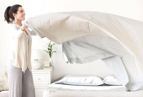 How often should I change bed linen: once a week, two or a month